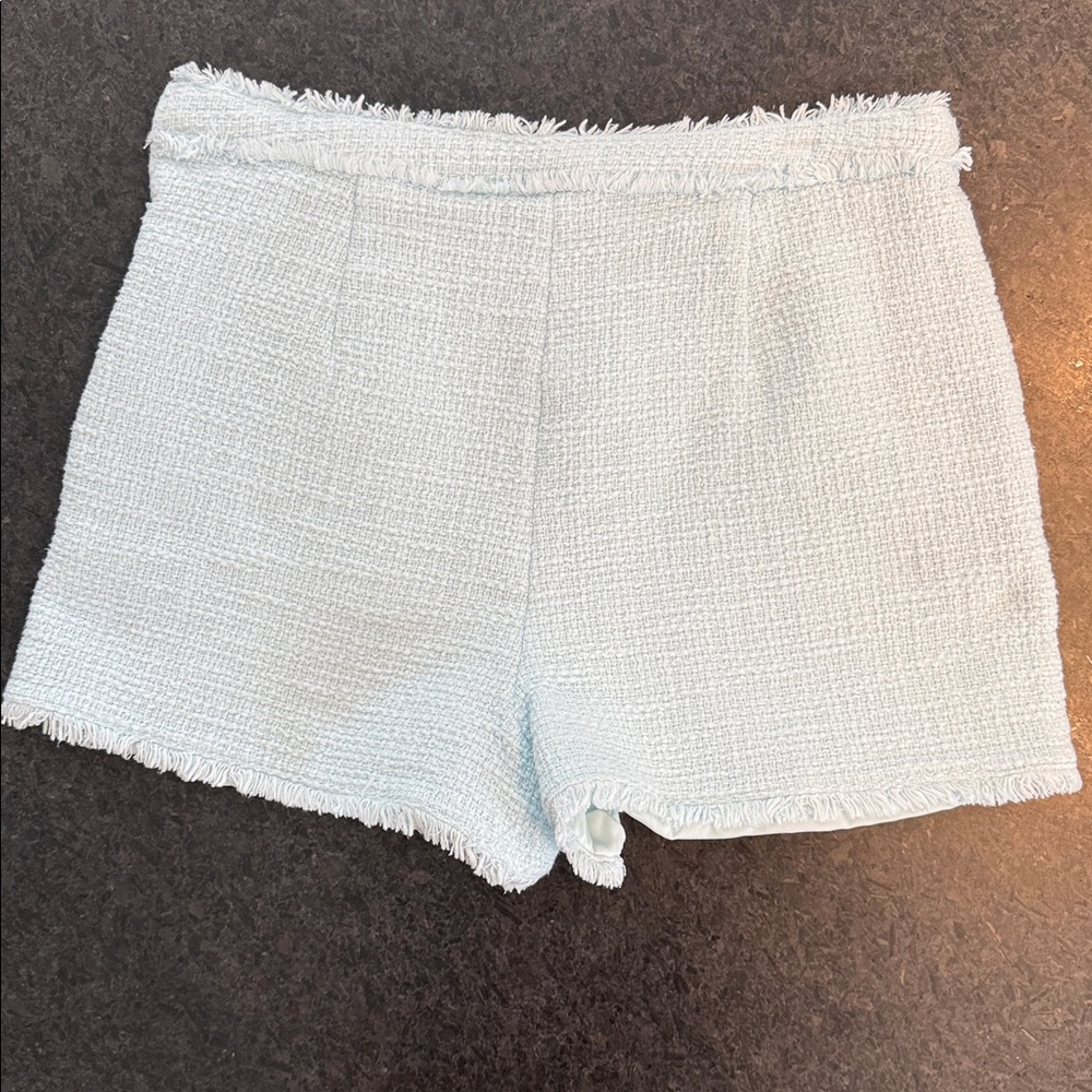 Cinq a Sept two piece suit, size 10, ice blue - Picture 9 of 10